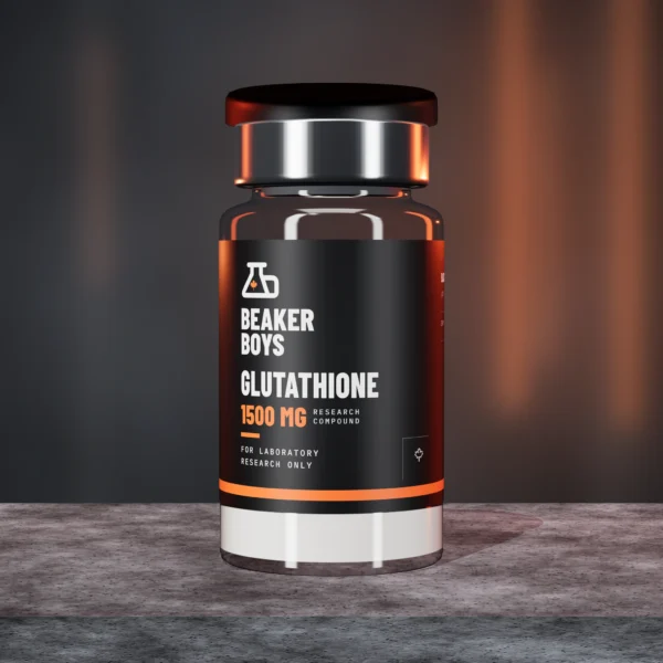 Glutathione Canada 1500 mg research peptide vial by Beaker Boys