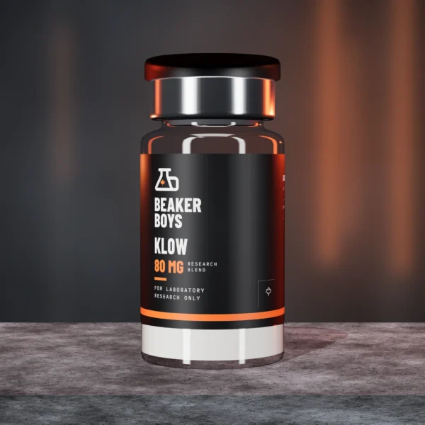 KLOW Canada 80 mg research peptide vial by Beaker Boys
