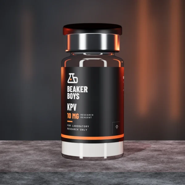 KPV Canada 10 mg research peptide vial by Beaker Boys
