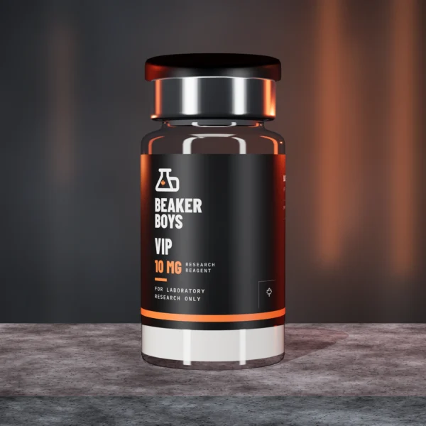 VIP Canada 10 mg research peptide vial by Beaker Boys